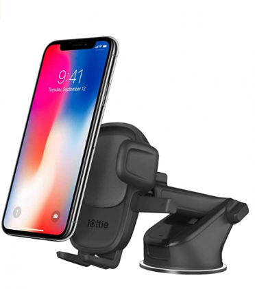 iOttie Easy One Touch 5 Dashboard & Windshield Car Mount Phone Holder Desk Stand for iPhone, Samsung, Moto, Huawei, Nokia, LG, Smartphones