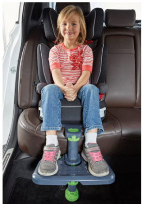 Kneeguard Kids Car Seat Foot Rest for Children and Babies. Footrest is Compatible with Toddler Booster Seats for Easy, Safe Travel. Great Travel Acces