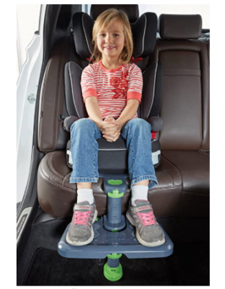 Kneeguard Kids Car Seat Foot Rest for Children and Babies. Footrest is Compatible with Toddler Booster Seats for Easy, Safe Travel. Great Travel Acces