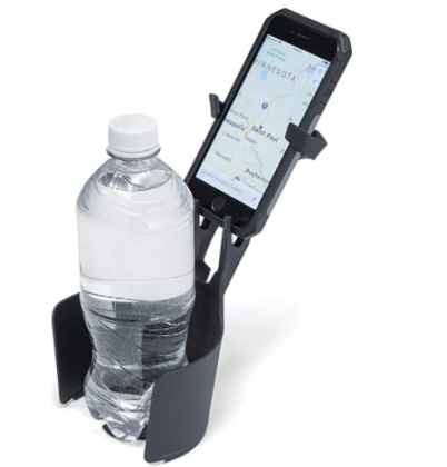 Kuryakyn 6474 Free-Flex Cup and Cell Phone Device Holder: Mounts in Cars, Trucks, Vans, UTVs with Flexible Arms Securing Various Phones/Cases