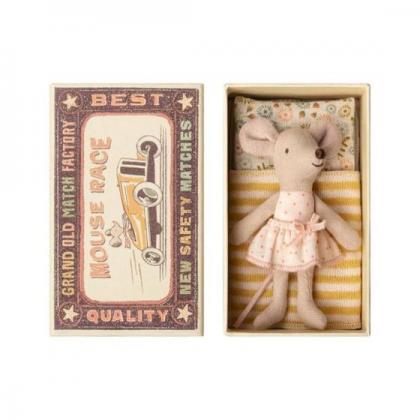 Little Sister Mouse In Matchbox - 8724