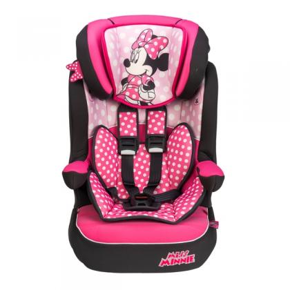 Nania Imax Deluxe Disney Minnie Mouse Group 1-2-3 Car Seat Pink