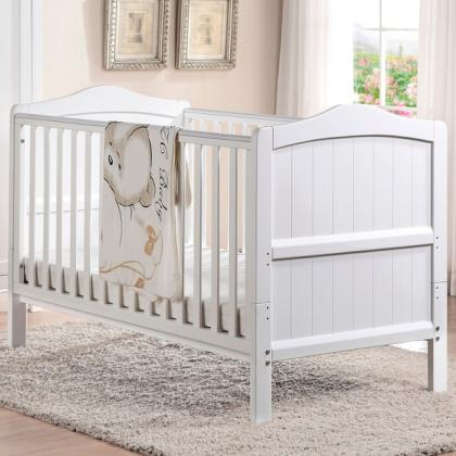 Nested Sorrento Cot Bed White