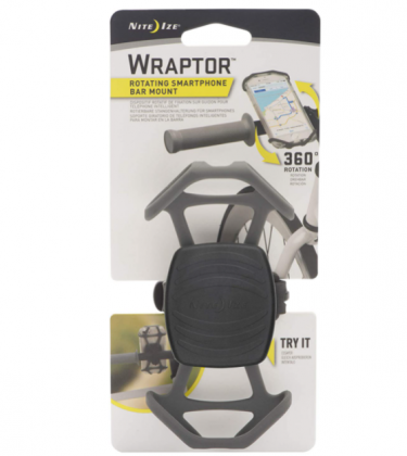 Nite Ize Wraptor, Rotating Smartphone Bar Mount