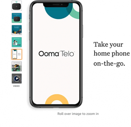 Ooma Telo Air 2 VoIP Free Home Phone Service with wireless and Bluetooth connectivity. Affordable Internet-based landline replacement. Unlimited natio