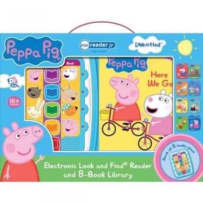 Peppa Pig Me Reader Jr. Electronic Reader and 8 Book Library