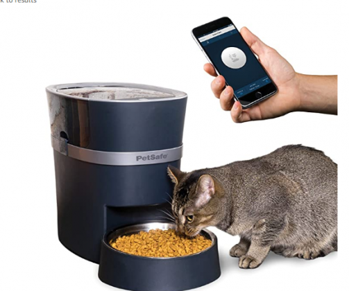 PetSafe Smart Feed Automatic Pet Feeder for Cat and Dogs, Wi-Fi Enabled for iPhone and Android devices (Compatible with Alexa), Portion Control and Pr