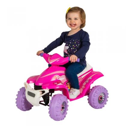 Pink Racing Quad 6V Electric Ride On