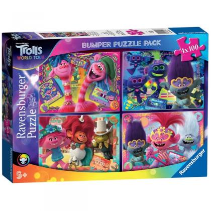 Ravensburger DreamWorks Trolls World Tour Jigsaw Puzzle Bumper Pack 4 Pack