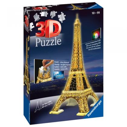 Ravensburger Eiffel Tower Night Edition 3D Puzzle