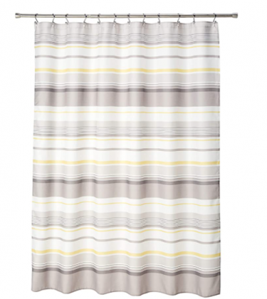 SKL Home by Saturday Knight Ltd. Spring Garden Striped Shower Curtain, Gray