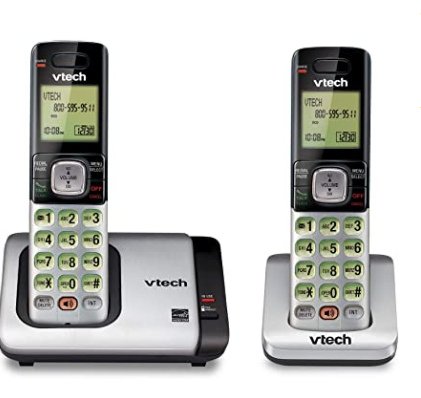 VTech CS6719-2 2-Handset Expandable Cordless Phone with Caller ID/Call Waiting, Handset Intercom & Backlit Display/Keypad