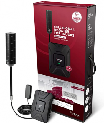 weBoost Drive 4G-X OTR (470210) Truck Cell Phone Signal Booster | U.S. Company | All U.S. Carriers - Verizon, AT&T, T-Mobile, Sprint & More | FCC Appr