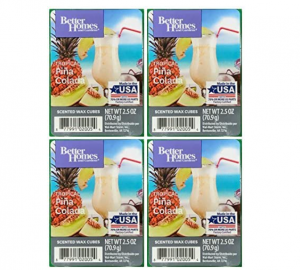 Better Homes and Gardens Tropical Pina Colada Scented Wax Cubes - 4-Pack