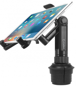 Cellet Universal 360 Adjustable Cup Holder Mount, Automobile Cradle Compatible with Apple iPhone Xs 