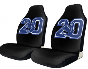 Keerqingqu Zeta Phi Beta Car Seat Covers Interior Mat Cushion Pad Accessories Super Soft Vehicle Sea