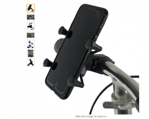 KneeRover Universal Deluxe Phone Holder Mount Designed for Knee Scooters