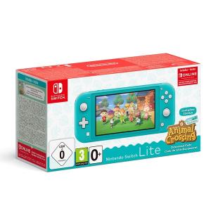 Nintendo Switch Lite Turquoise + Animal Crossing + Nintendo Switch Online 3 Month