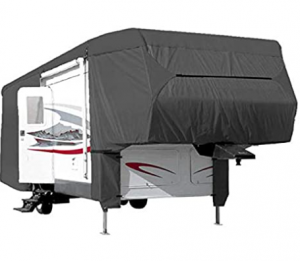 North East Harbor Waterproof Durable 5th Wheel Toy Hauler RV Motorhome Cover Fits Length 29'-33' New
