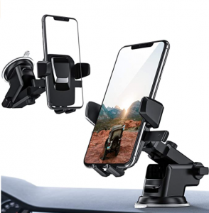 ORIbox Car Phone Mount, Dashboard Car Phone Holder, Washable Strong Sticky Gel Pad Fit for All Cell 