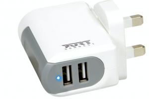 Port Designs 2 USB Wall Charger