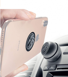 Universal Car Phone Mount Magnetic - All-Metal iPhone Car Mount for Any Smartphone or GPS - Truly On