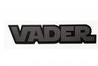 24Designs Compatible Emblem Star Wars Darth Vader Vehicle Car Badge Black Silver Stick-on