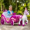 6V Disney Princess Royal Horse and Carriage Electric Ride On