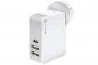 Alogic USB-C 45W Laptop and Macbook Wall Charger | White