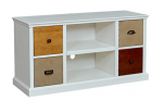 Amazon Brand – Ravenna Home Classic Solid Wood Media Center, 47