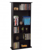 Atlantic Drawbridge Media Storage Cabinet - Store & Organize A Mix of Media 240Cds, 108DVDs Or 132 B