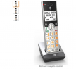 AT&T CL80107 Accessory Cordless Handset, Silver/Black | Requires AT&T CL82207 or Other Models to Ope