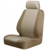 Auto Expressions-5078856 Braxton Low Back Seat Cover, Tan - Pack of 2