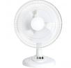 BEYOND BREEZE Oscillating Table Fan Quiet 3-Speed 12-Inch Adjustable Tilt Fan with Safety Grill, Ide
