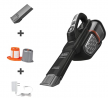 BLACK+DECKER Dustbuster Handheld Vacuum, Cordless, AdvancedClean+, Black (HHVK515J00FF) , Gray