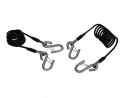 Blue Ox BX88196 Safety Cable Kit , Black