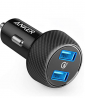 Car Charger, Anker Quick Charge 3.0 39W Dual USB Car Charger Adapter, PowerDrive Speed 2 for Galaxy 