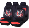 CAR PASS 11PCS Insparation Butterfly Universal Fit Car Seat Covers Set Package-Universal fit for Veh
