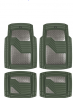 Caterpillar Heavy Duty Rubber Floor Mats for Car SUV Truck & Van-All Weather Protection, Front & Rea