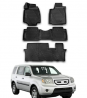 Complete Set Custom Fit Liner Auto Accessories | All Weather Performance 3D Molded Black Rubber Car 