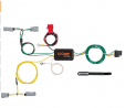 CURT 56230 Vehicle-Side Custom 4-Pin Trailer Wiring Harness, Select Dodge Challenger
