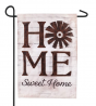 Evergreen Flag Windmill Home Sweet Home Linen Garden Flag - 12.5 x 18 Inches Outdoor Decor for Homes