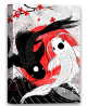 Funny Ugly Christmas Sweater Koi Fish Canvas Wall Art Yin Yang Home Decor Prints 8