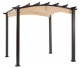 Garden Winds Replacement Canopy for The Hampton Bay Arched Pergola - Standard 350 - Beige