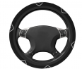 Hannab Oakland Raider Steering Wheel Cover Suitable for Most Vehicles, from Cars to Suvs and Atvs to