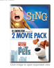 Illumination Presents: 2-Movie Pack (Sing / The Secret Life of Pets)