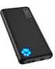 INIU Portable Charger, USB C Slimmest & Lightest Triple 3A High-Speed 10000mAh Power Bank, Flashligh
