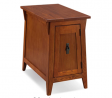 Leick Favorite Finds Mission Cabinet End Table, Russet