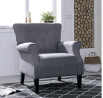 LOKATSE HOME Accent Armchair Single Sofa Modern Comfortable Furniture for Living Room, Club, Bedroom