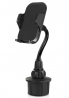 Macally Car Cup Holder Phone Mount - Secure Fit for Phones up to 4.1” Wide - Cup Phone Holder for 
